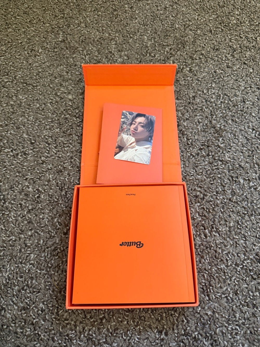 BTS Butter Album Collector Box with Jungkook Photo Card